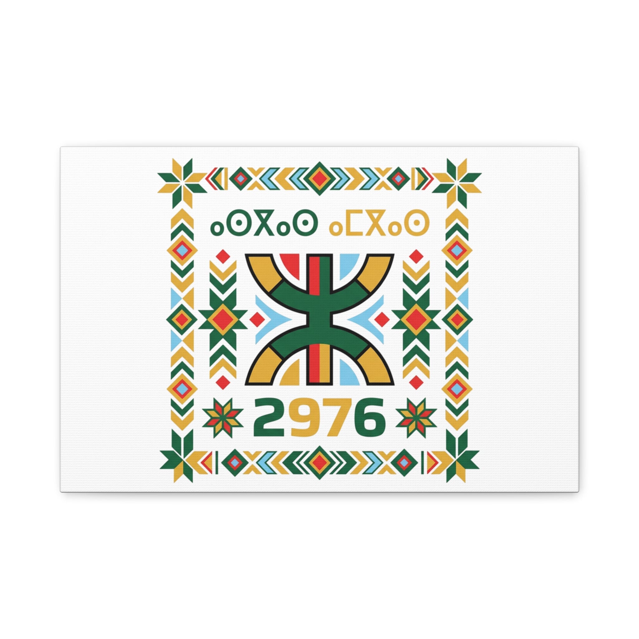 Retro Diner Tile Print Canvas | Vintage Americana, Route-Inspired Neon Menu