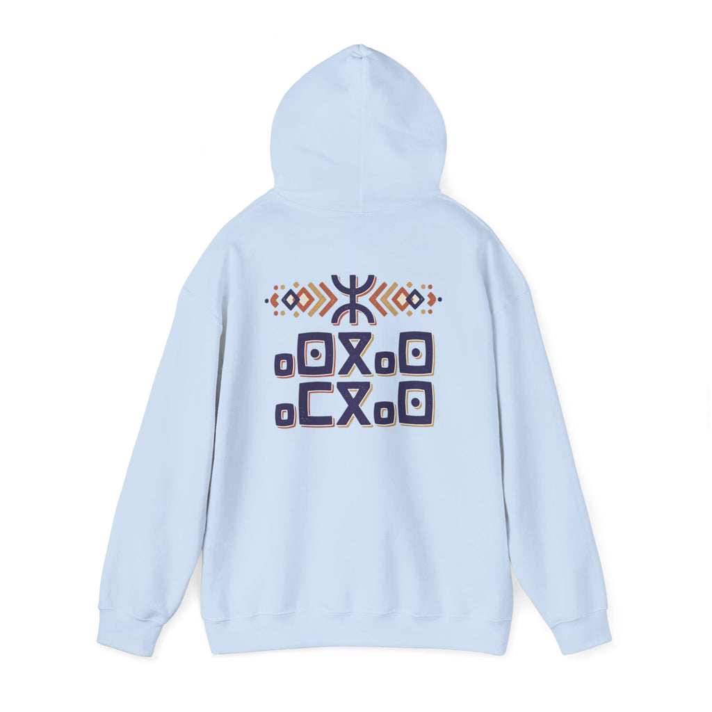 Amazigh Freedom Crest Hoodie, pastel kawaii aesthetic, candy kawaii