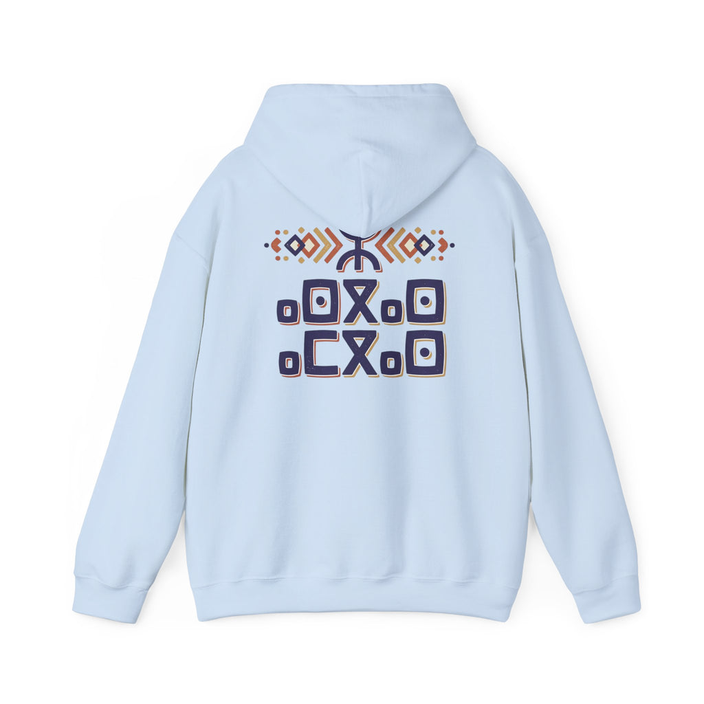Amazigh Freedom Crest Hoodie, pastel kawaii aesthetic, candy kawaii
