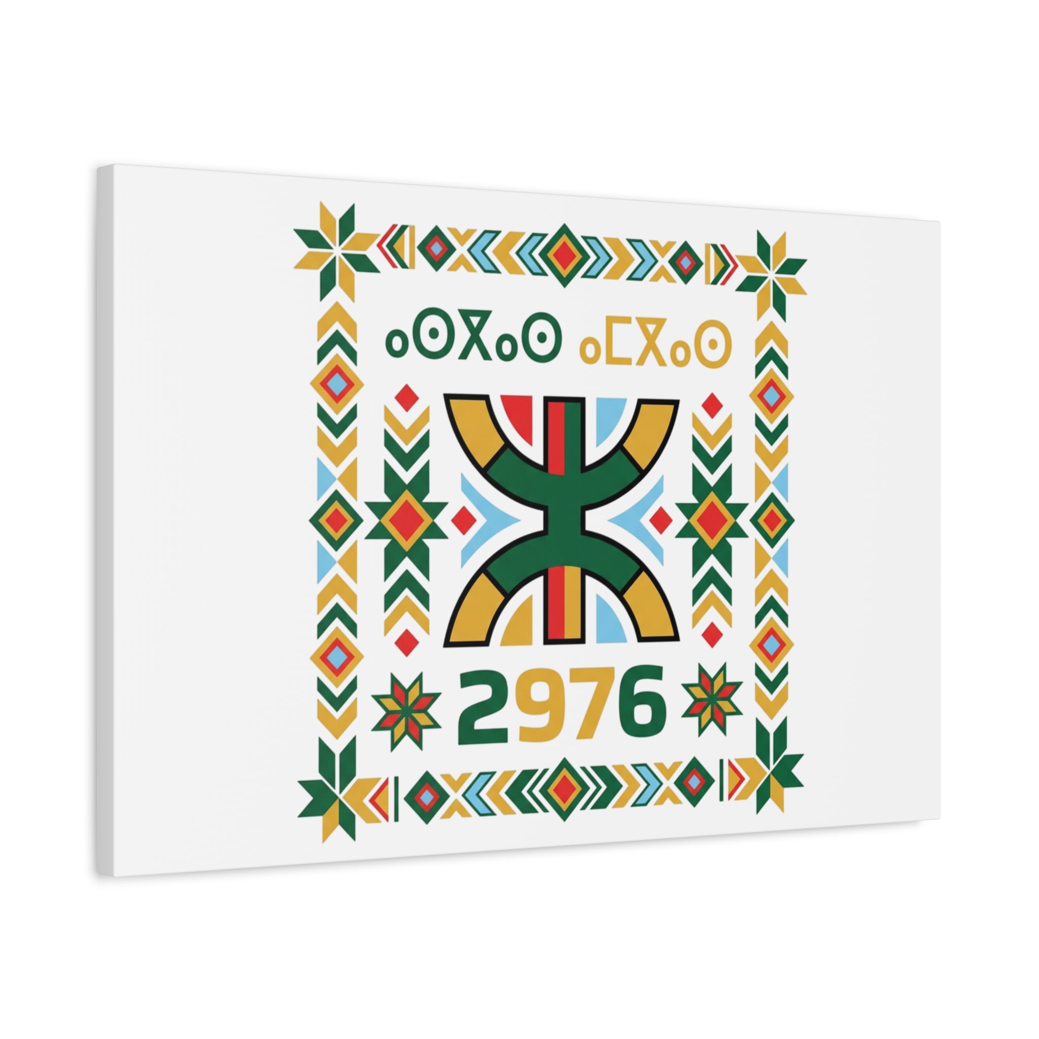 Retro Diner Tile Print Canvas | Vintage Americana, Route-Inspired Neon Menu