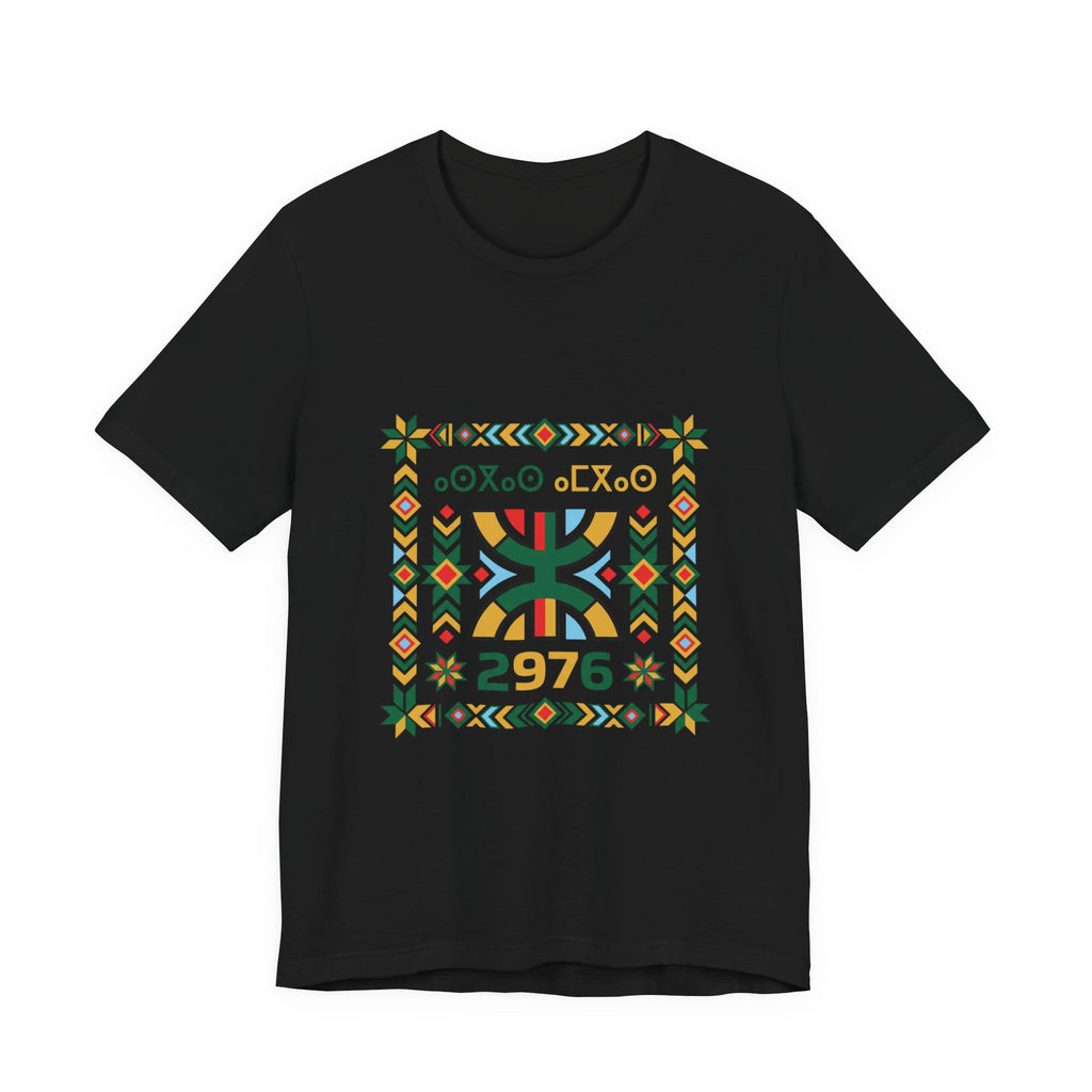 Vintage Americana Geometric Tee | retro diner shirt, Route-inspired design