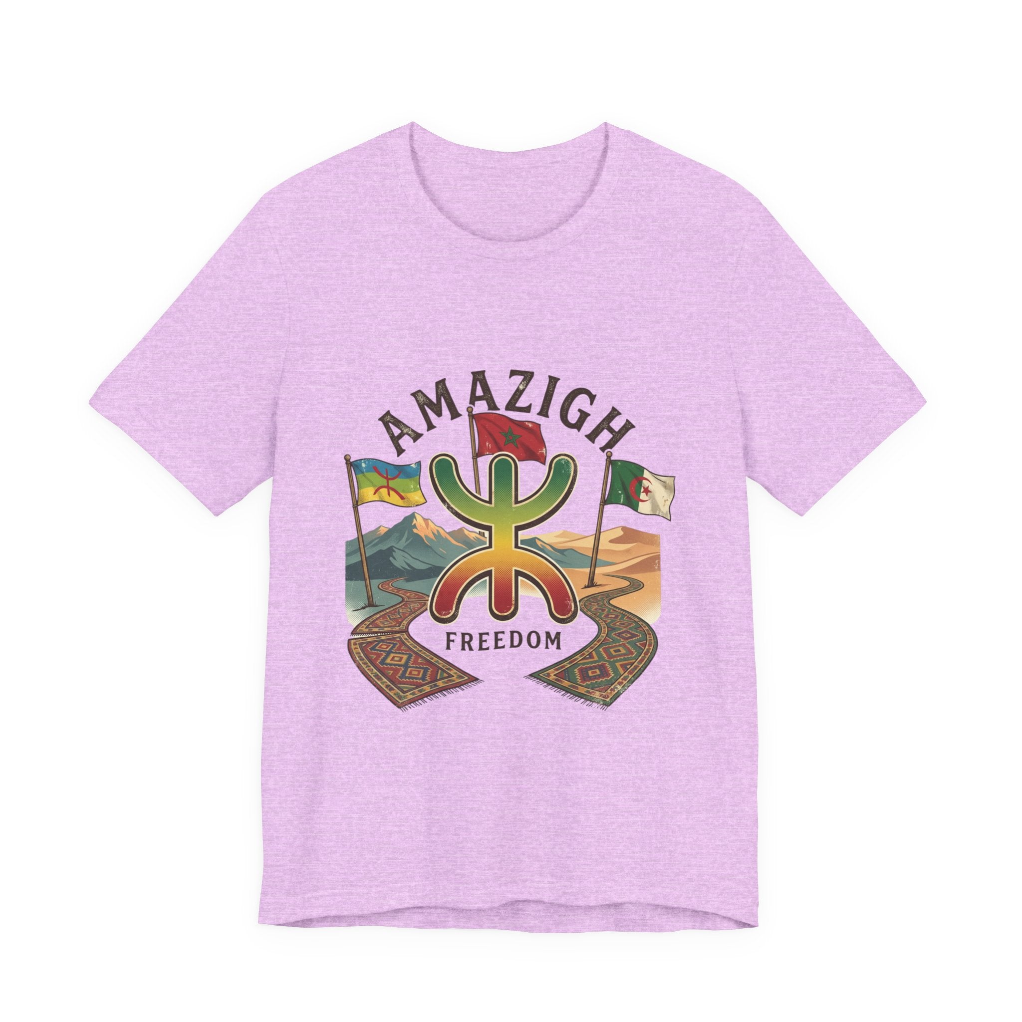Amazigh Freedom Tee | Berber Symbol, North African heritage, earthy tribal art