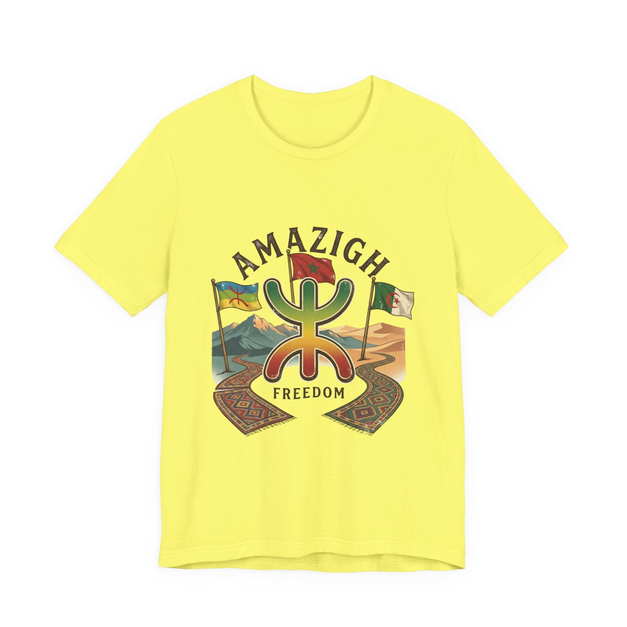 Amazigh Freedom Tee | Berber Symbol, North African heritage, earthy tribal art