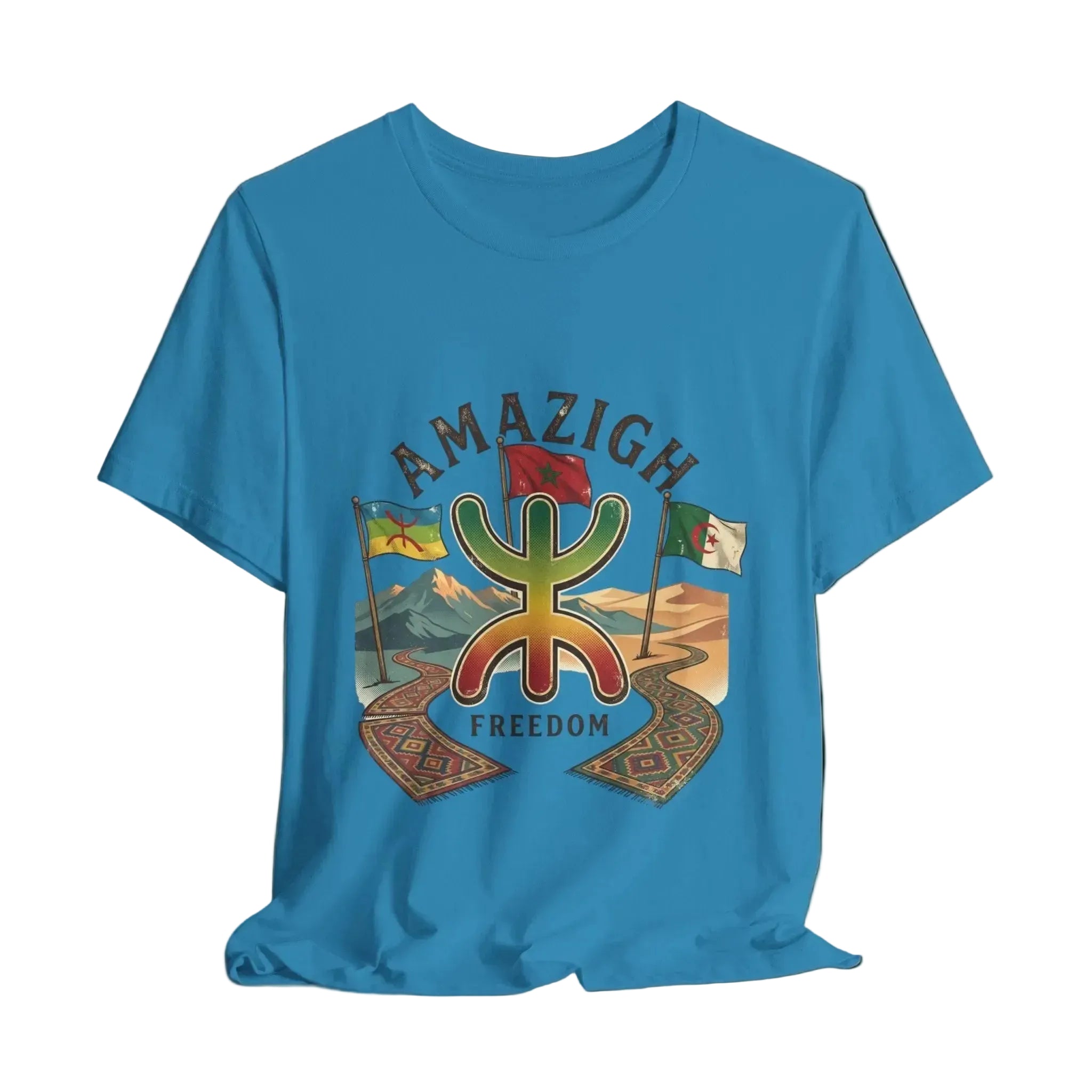 Amazigh Freedom Tee | Berber Symbol, North African heritage, earthy tribal art